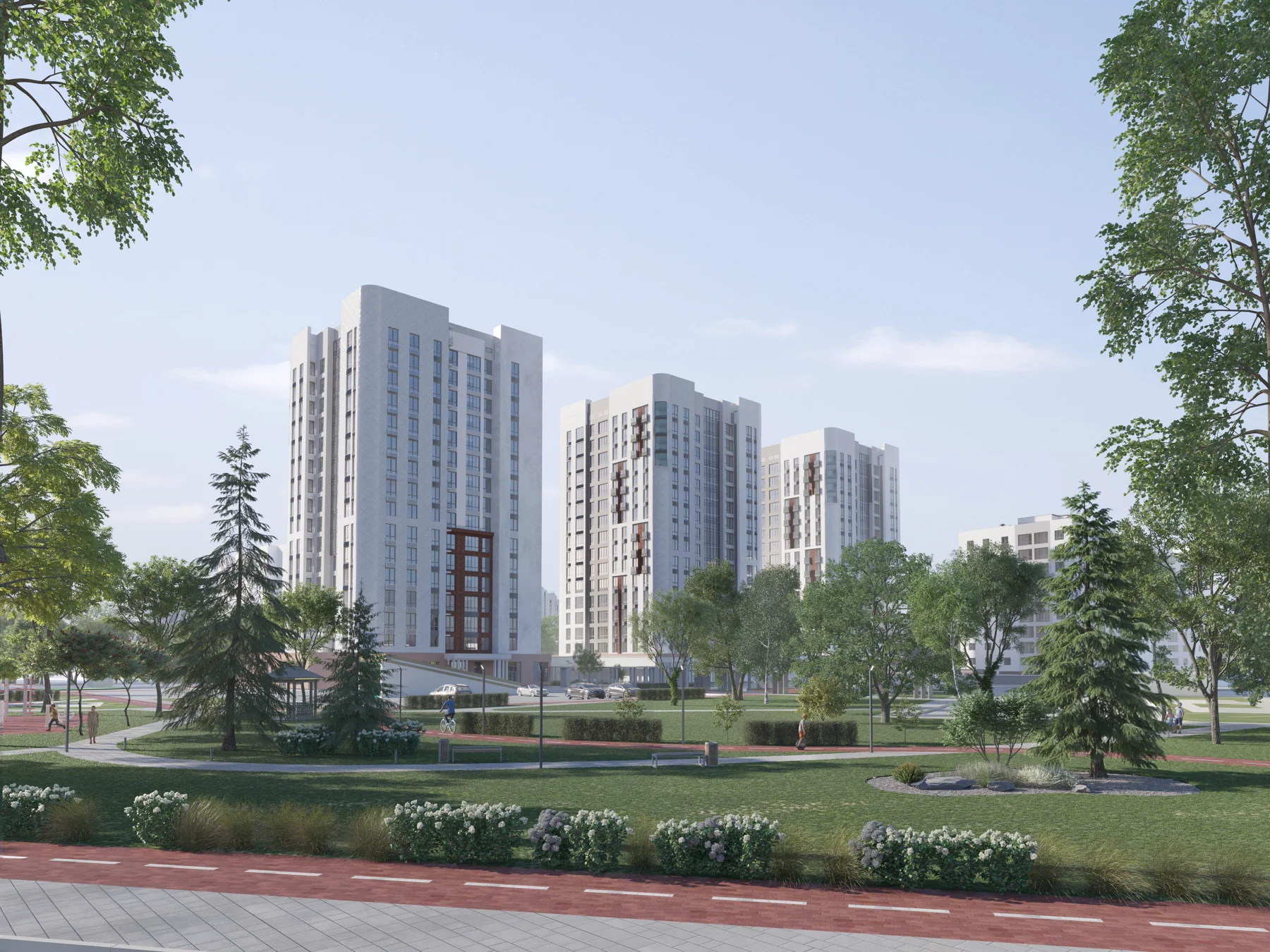 Архітектура та двір Odesa City — ракурс 2